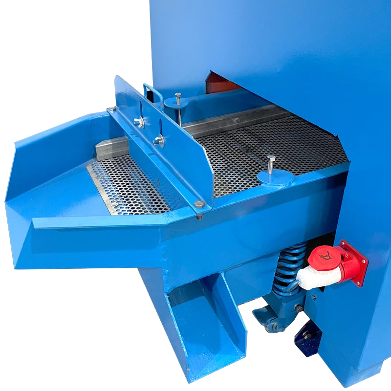 separator for centrifugal barrel finishing machine