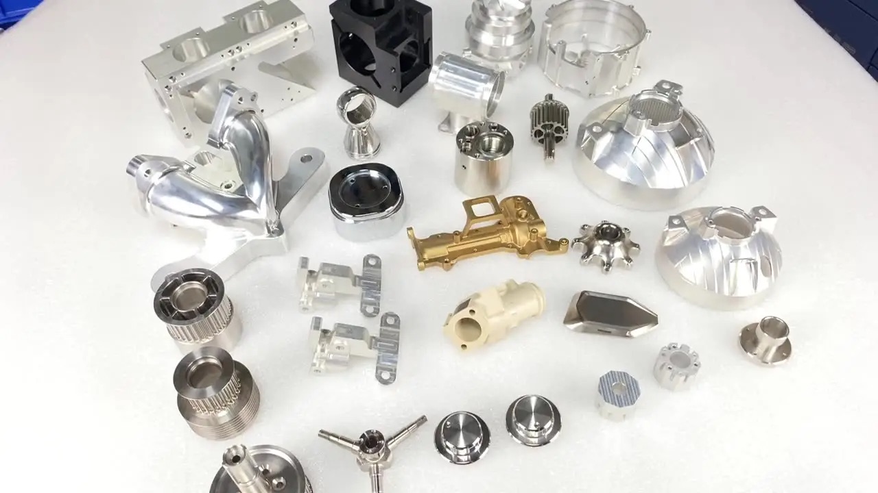 Various parts to finish from different industries